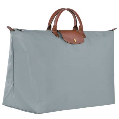 Le Pliage Original M Travel bag Steel .